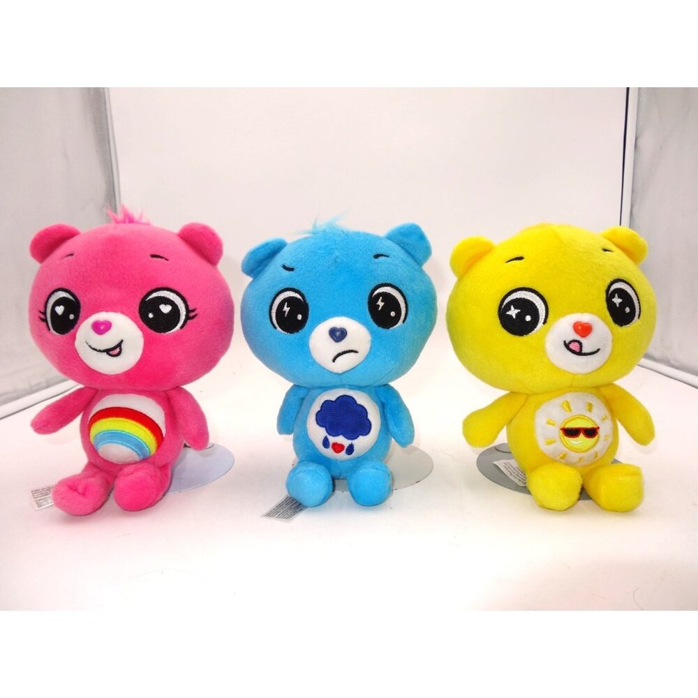 Care‎ Bears 3 Pack  Care Bear Cubs 9" Plush Funshine Cheer and Grumpy